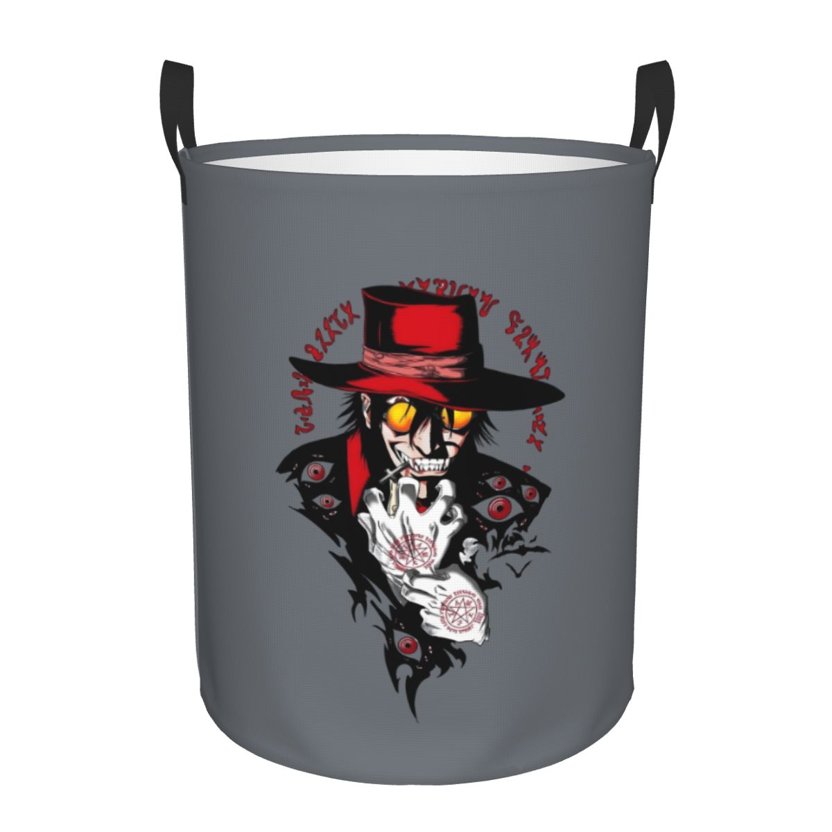 Baby Nursery Laundry Hamper - Anime H-Hellsing Japanischer Manga-Wäschekorb, zusammenklappbarer Baby-Wäschekorb