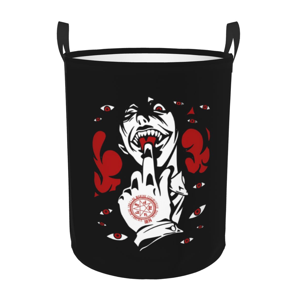 Baby Nursery Laundry Hamper - Anime H-Hellsing Japanischer Manga-Wäschekorb, zusammenklappbarer Baby-Wäschekorb