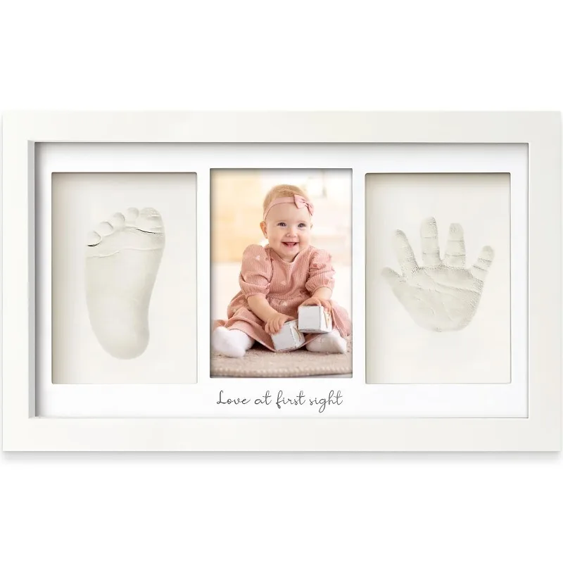 Baby Nursery Unisex - Baby Handabdruck Fußabdruck Ton Kit Neugeborenen