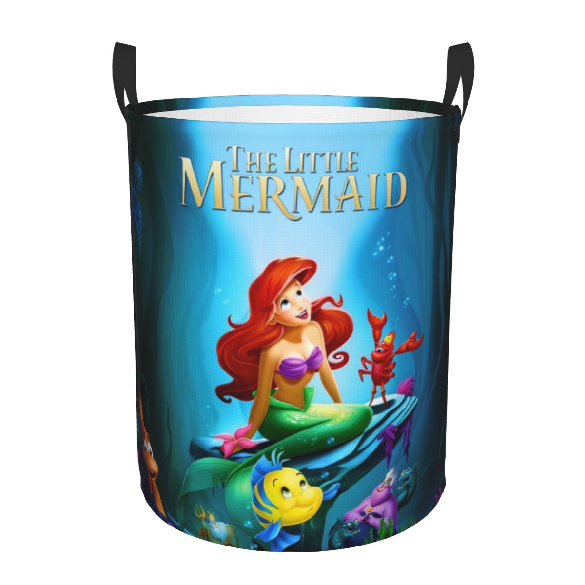 Baby Nursery Laundry Hamper - Anima The Little Mermaid Wäschekorb, zusammenklappbar,