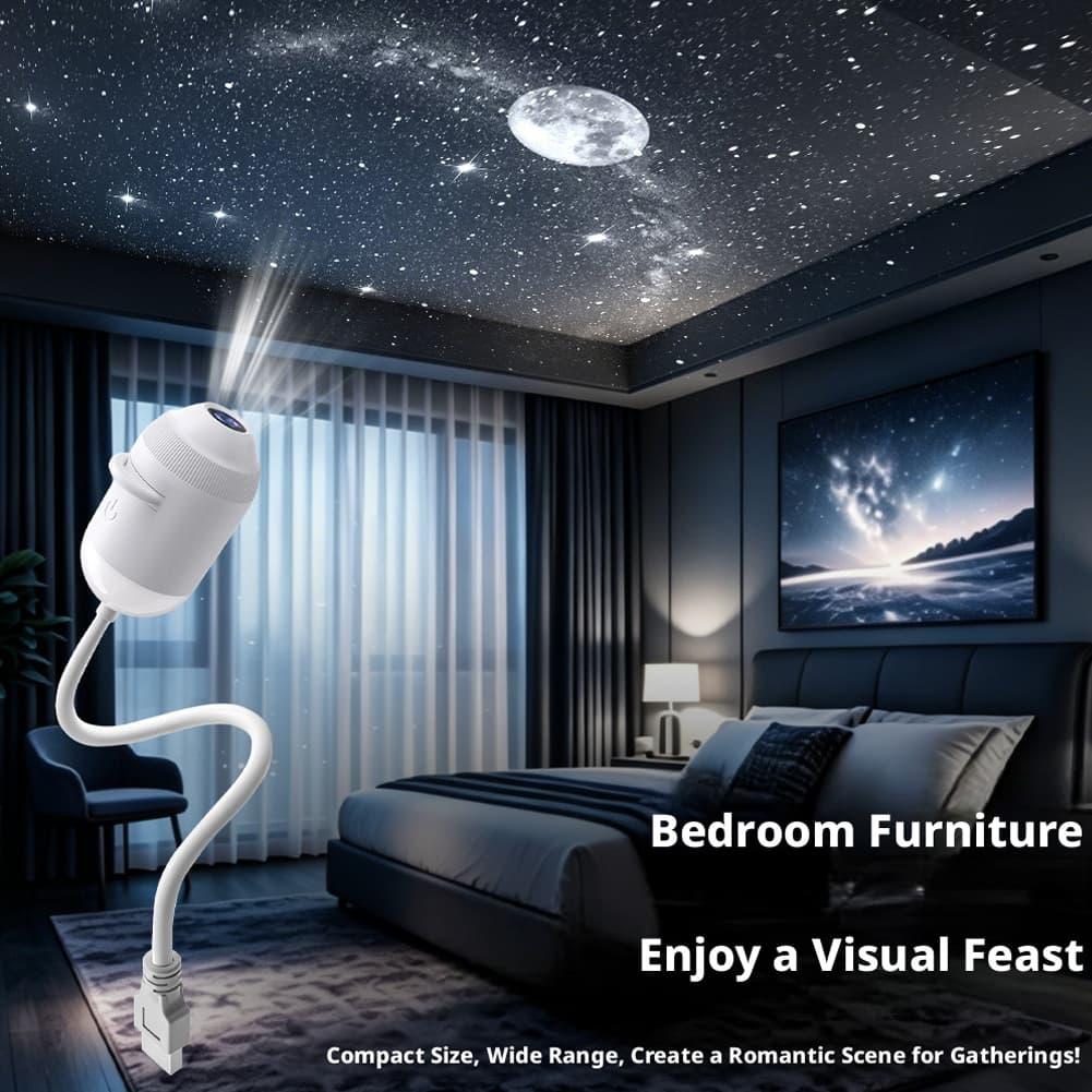 2-in-1 Galaxie-Sternprojektor- – Night Light Projector Stars Bewertung und Preis