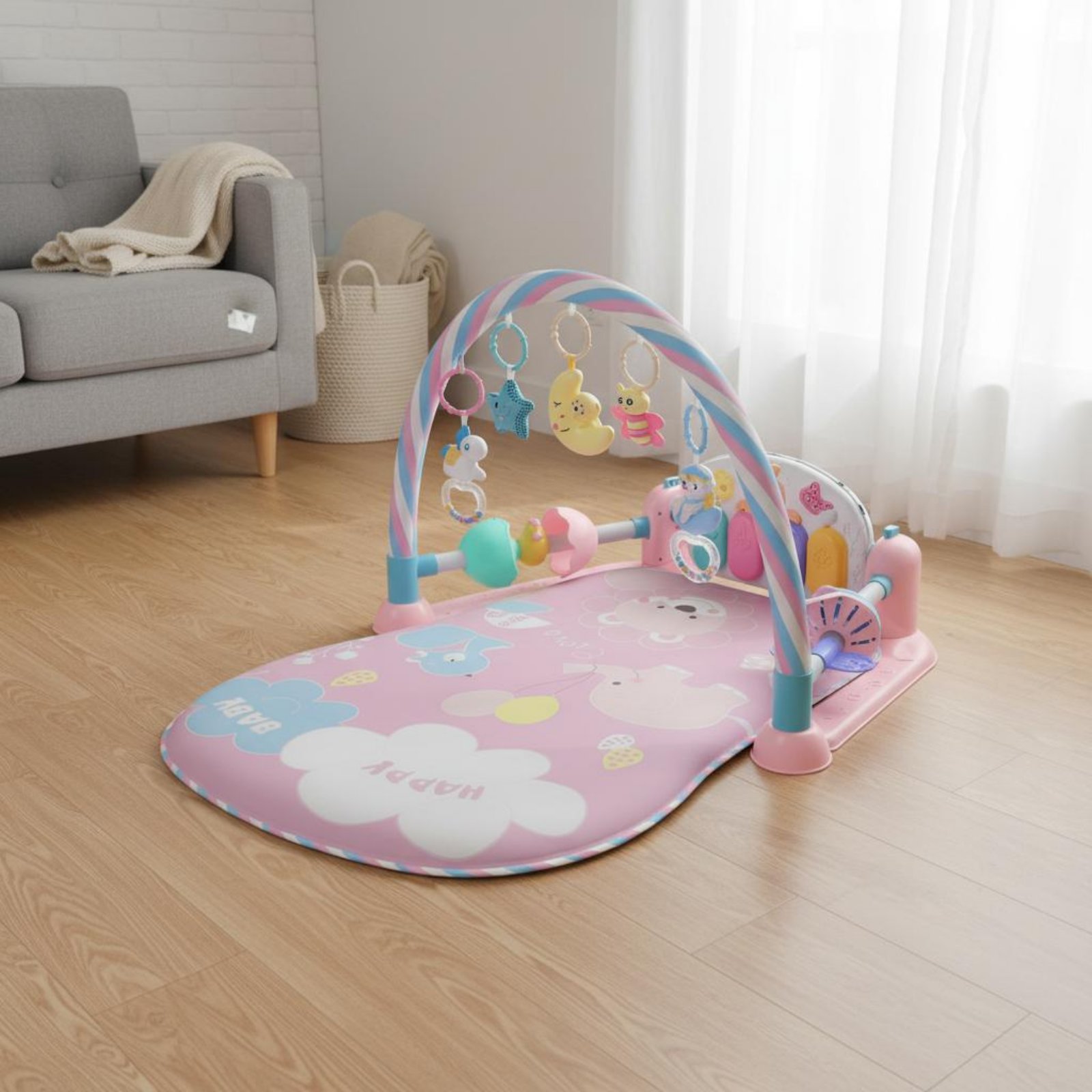 Baby-Laufstall mit Klavier-Mus – Baby Nursery Unisex Bewertung und Preis