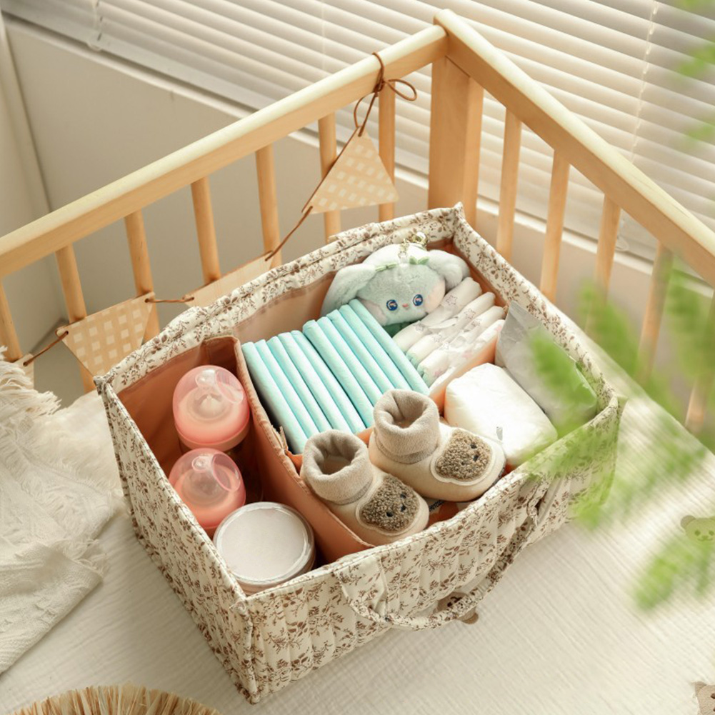 Blumenmuster Aufbewahrungskorb – Baby Nursery Basket Bewertung und Preis