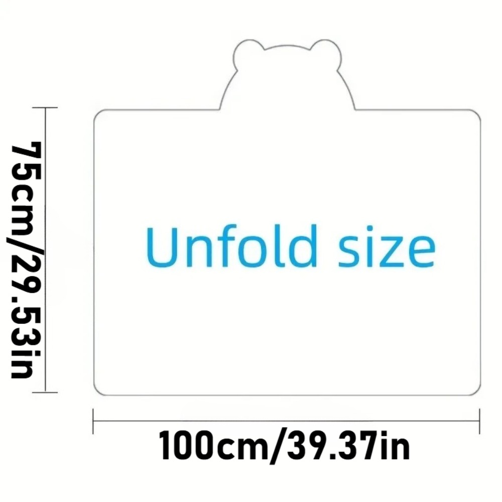 Niedliches Bären-Kapuzenhandtu – Baby Nursery Unisex Bewertung und Preis