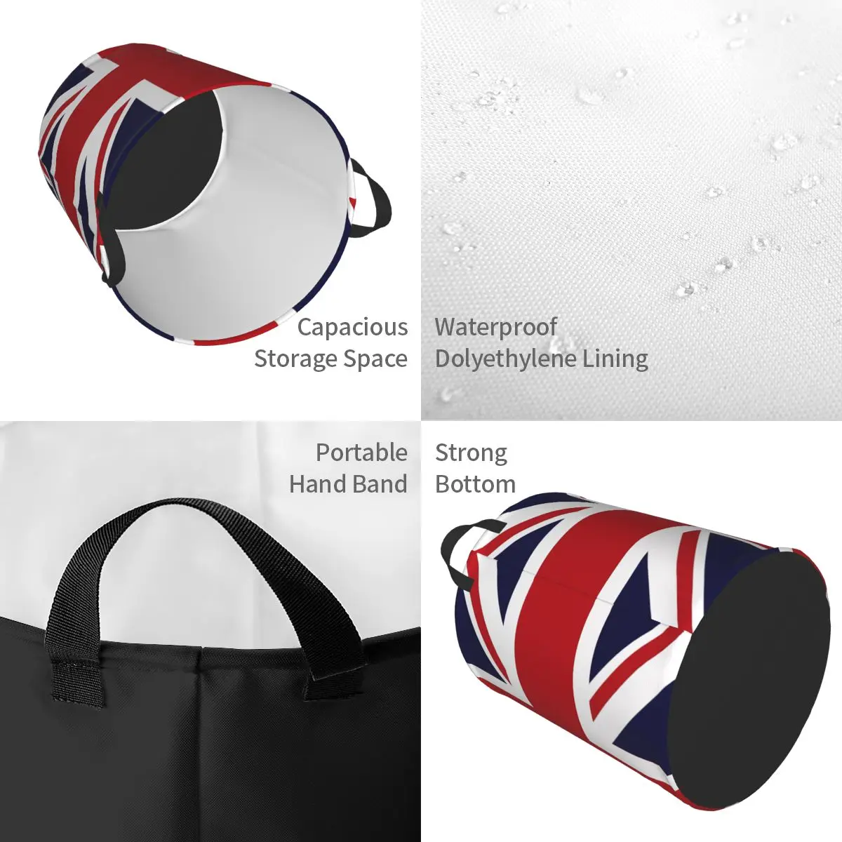 Wäschekorb mit Union Jack-Flag – Baby Nursery Laundry Hamper Bewertung und Preis