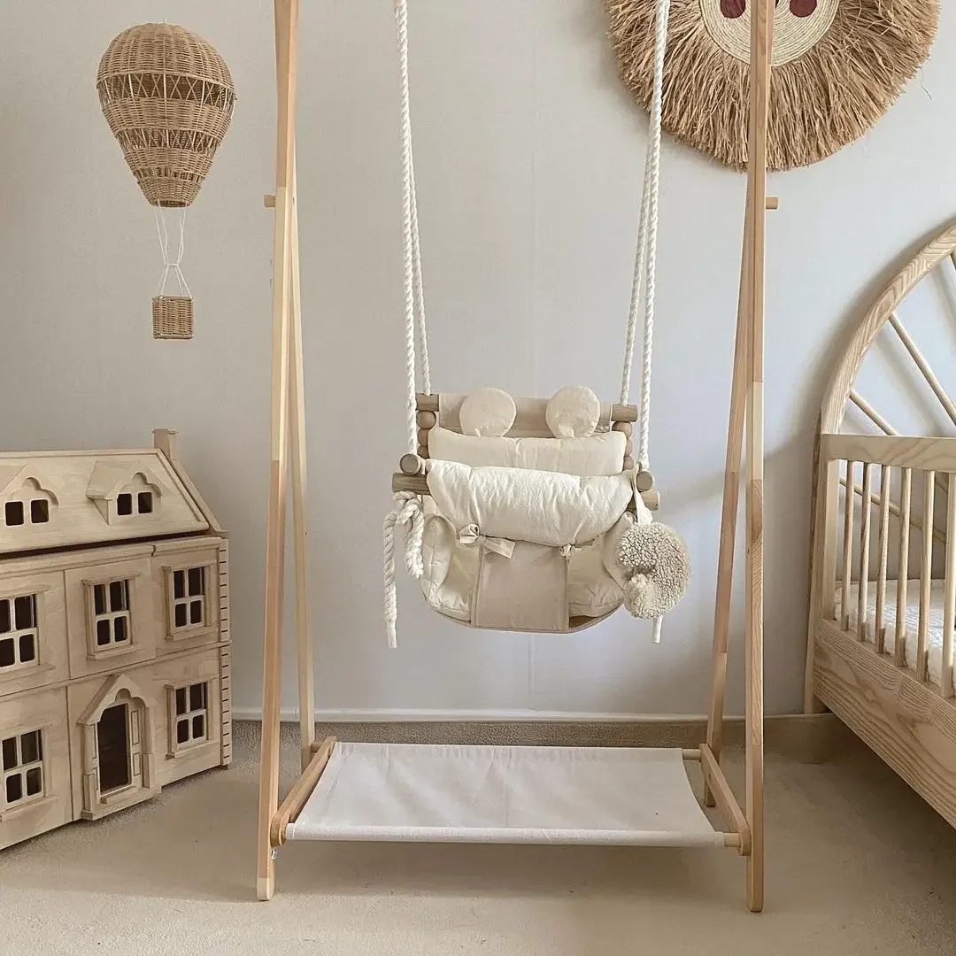 Baby Indoor Hängende Schaukel  – Baby Nursery Basket Bewertung und Preis