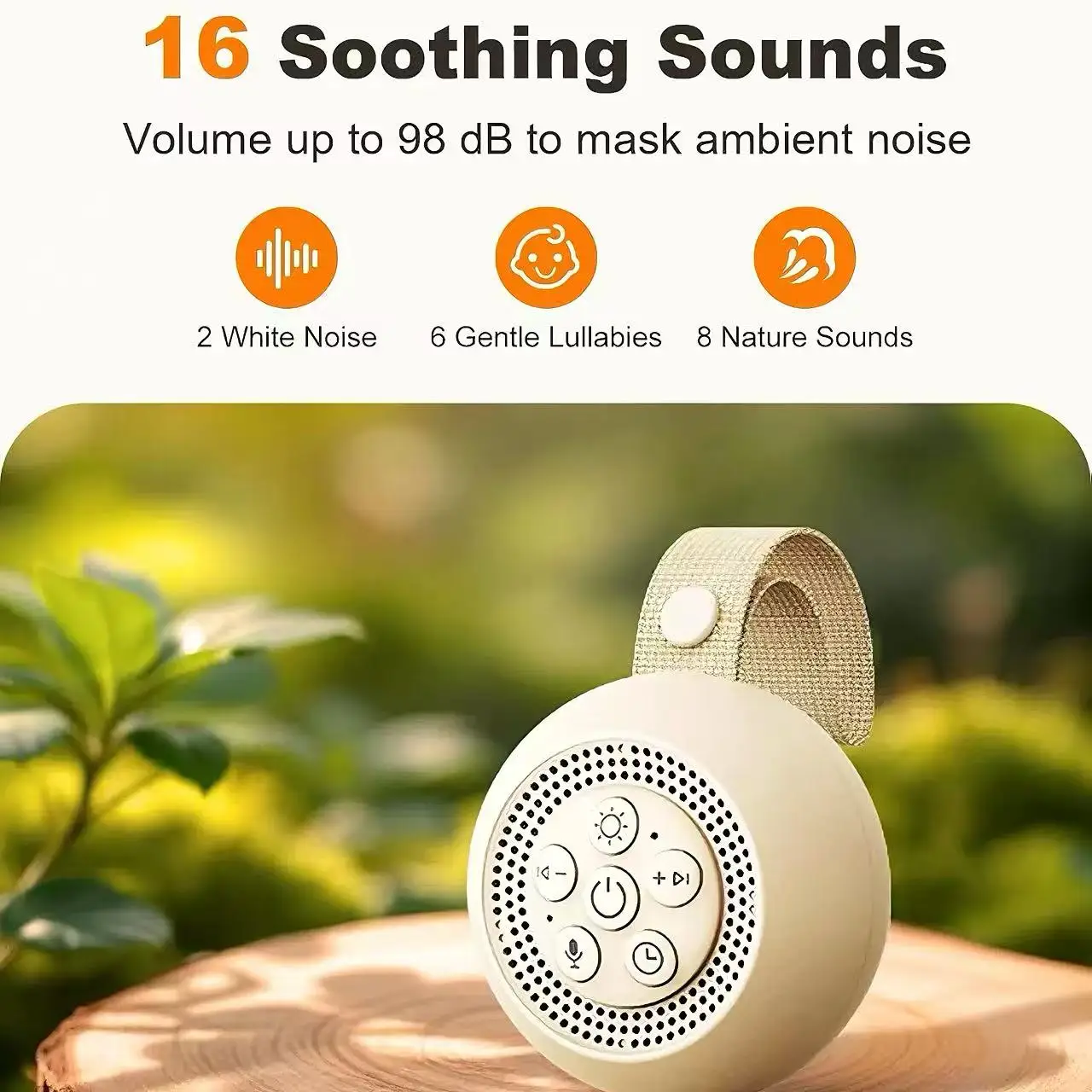 Weißes Rauschen Gerät mit warm – Baby Sound Machine White Bewertung und Preis