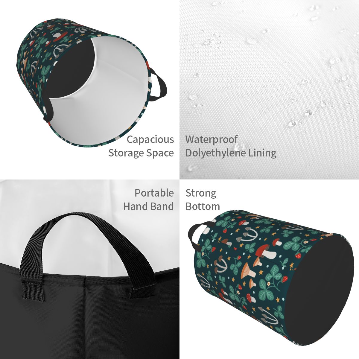 Magischer Wald Wäsche korb zus – Baby Nursery Basket Bewertung und Preis