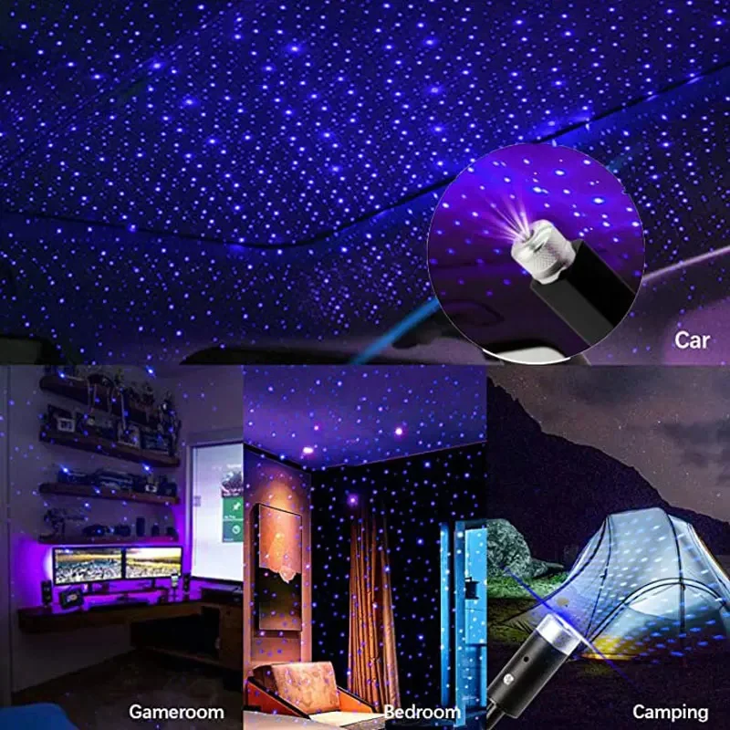 Mini Auto LED Stern Nachtlicht – Night Light Projector Stars Bewertung und Preis