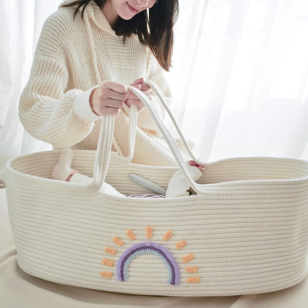 Tragbarer Baby-Tragekorb, Wieg – Baby Nursery Basket Bewertung und Preis