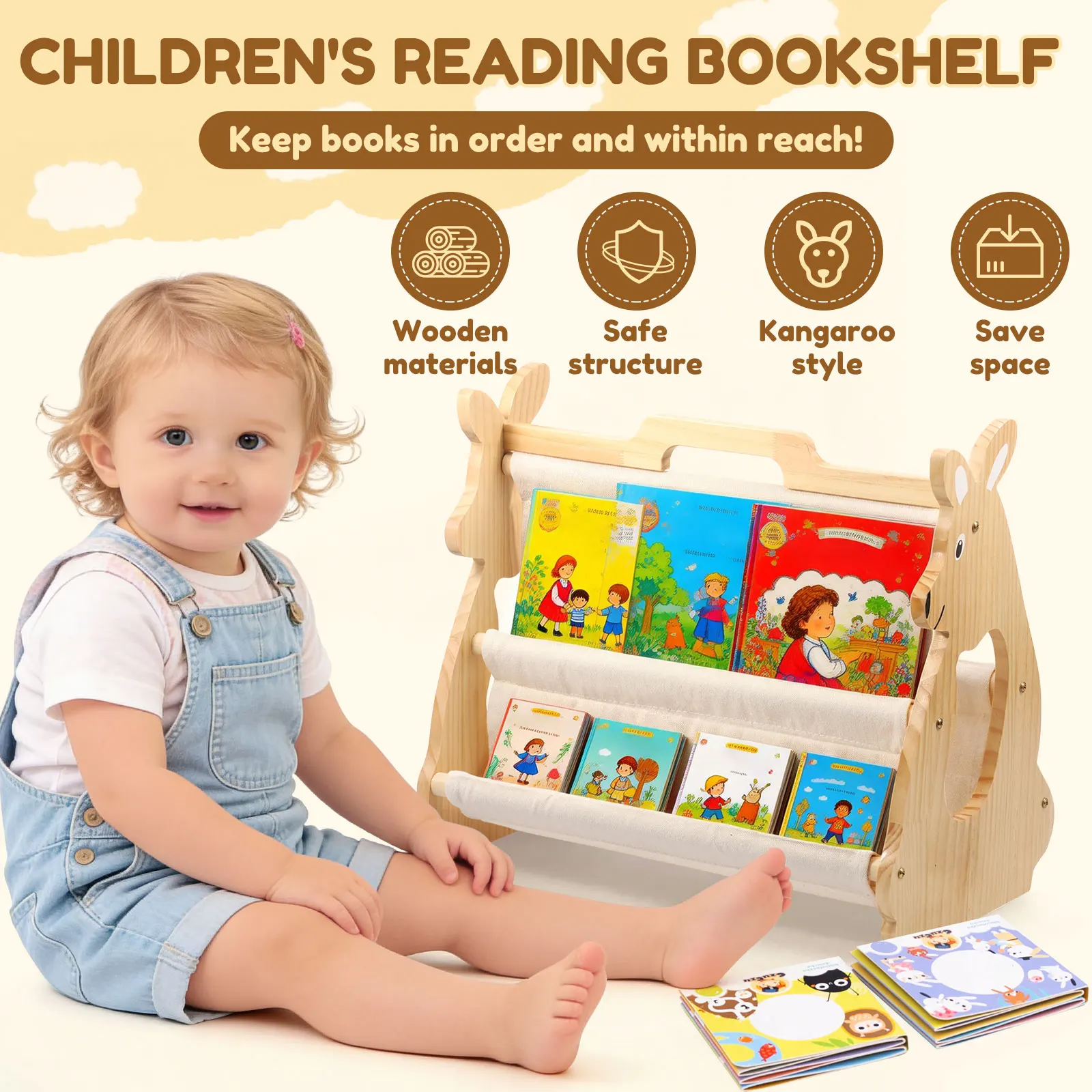 Kinder-Bücherregal Kleinkind-B – Baby Nursery Shelf Bewertung und Preis