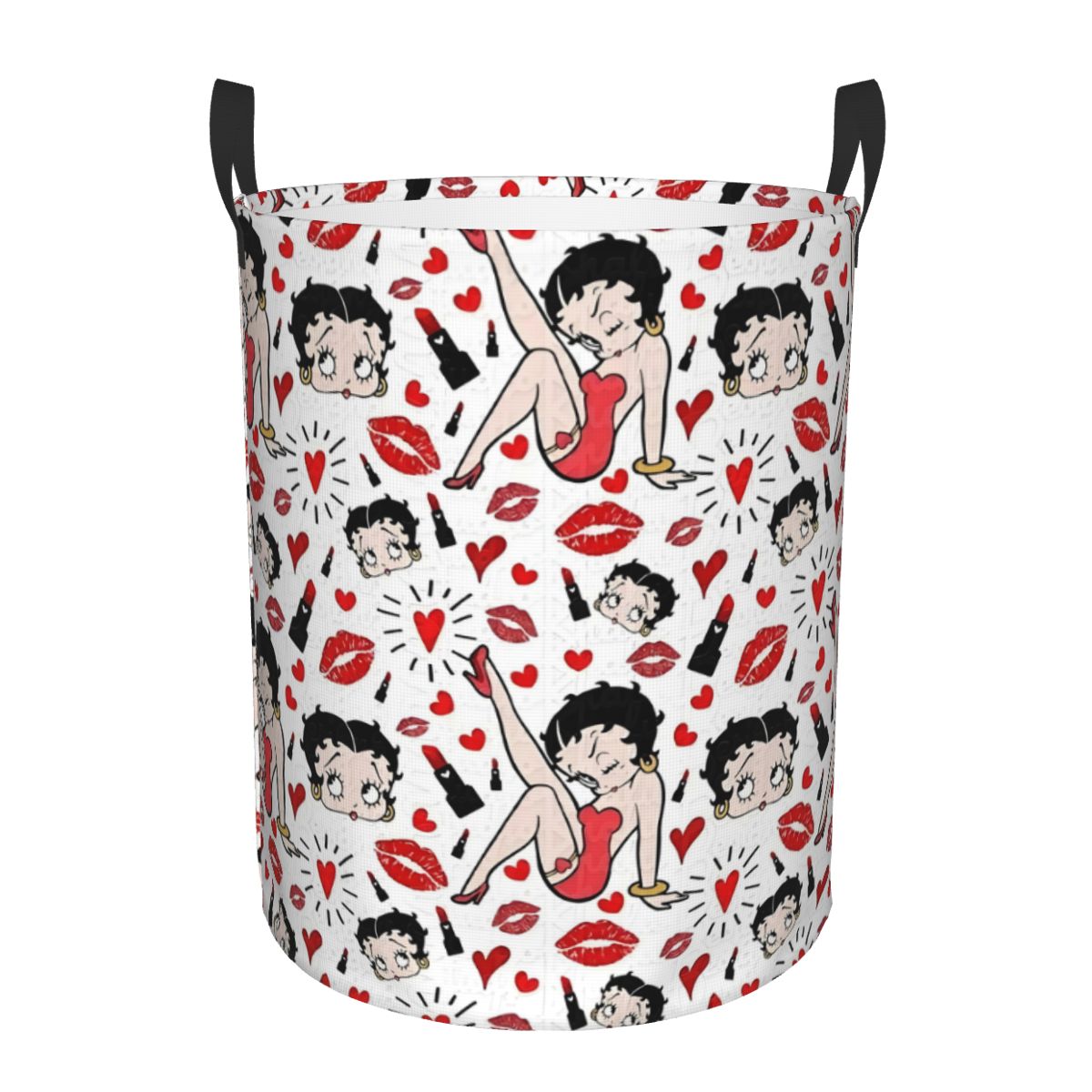 Cartoon-Mädchen B-Boop Wäschek – Baby Nursery Laundry Hamper Bewertung und Preis