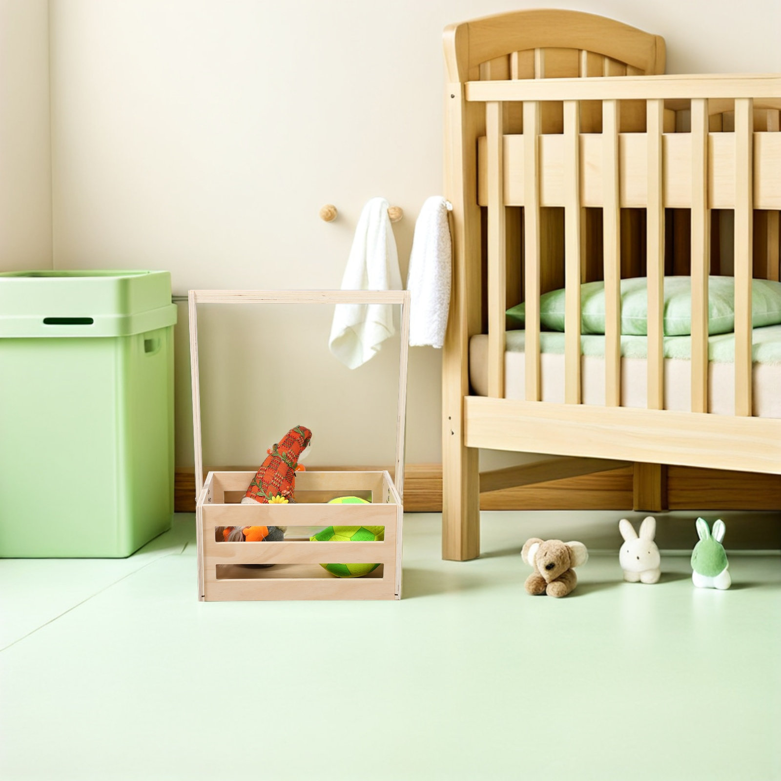 Vintage Holz-Aufbewahrungskist – Baby Nursery Unisex Bewertung und Preis