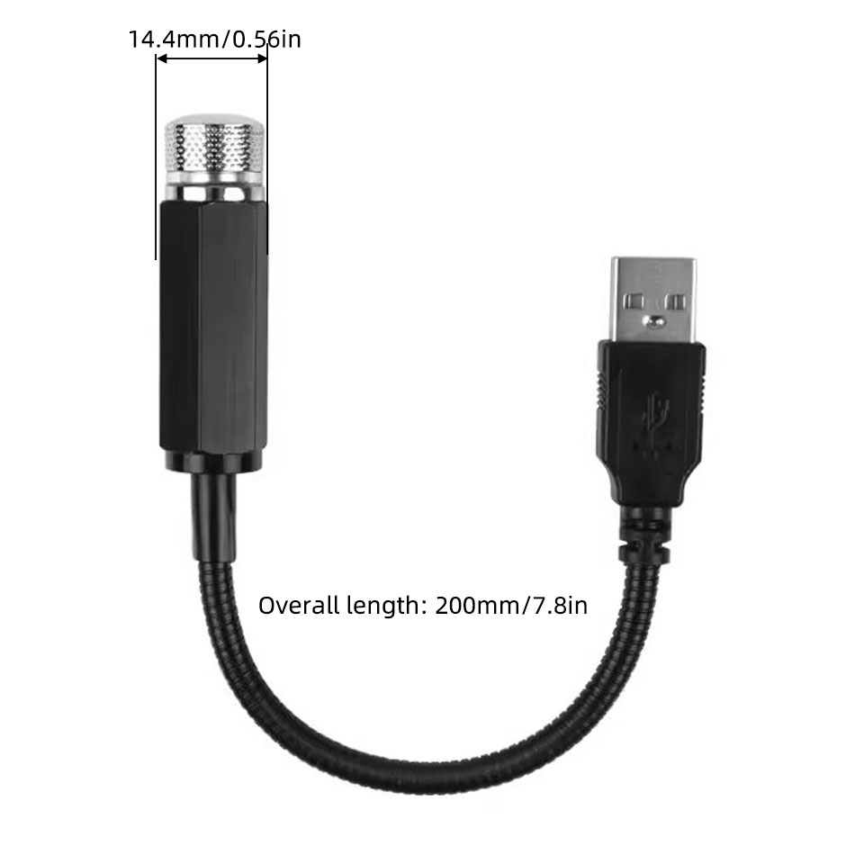 5V USB Mini Auto LED Sternenhi – Night Light Projector Stars Bewertung und Preis