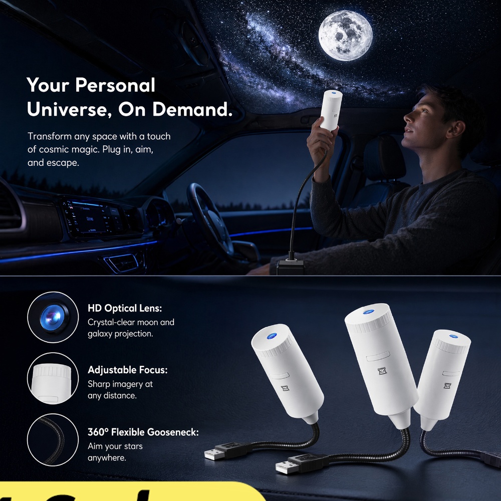 Mini-Galaxie-Sternprojektor, z – Night Light Projector Stars Bewertung und Preis