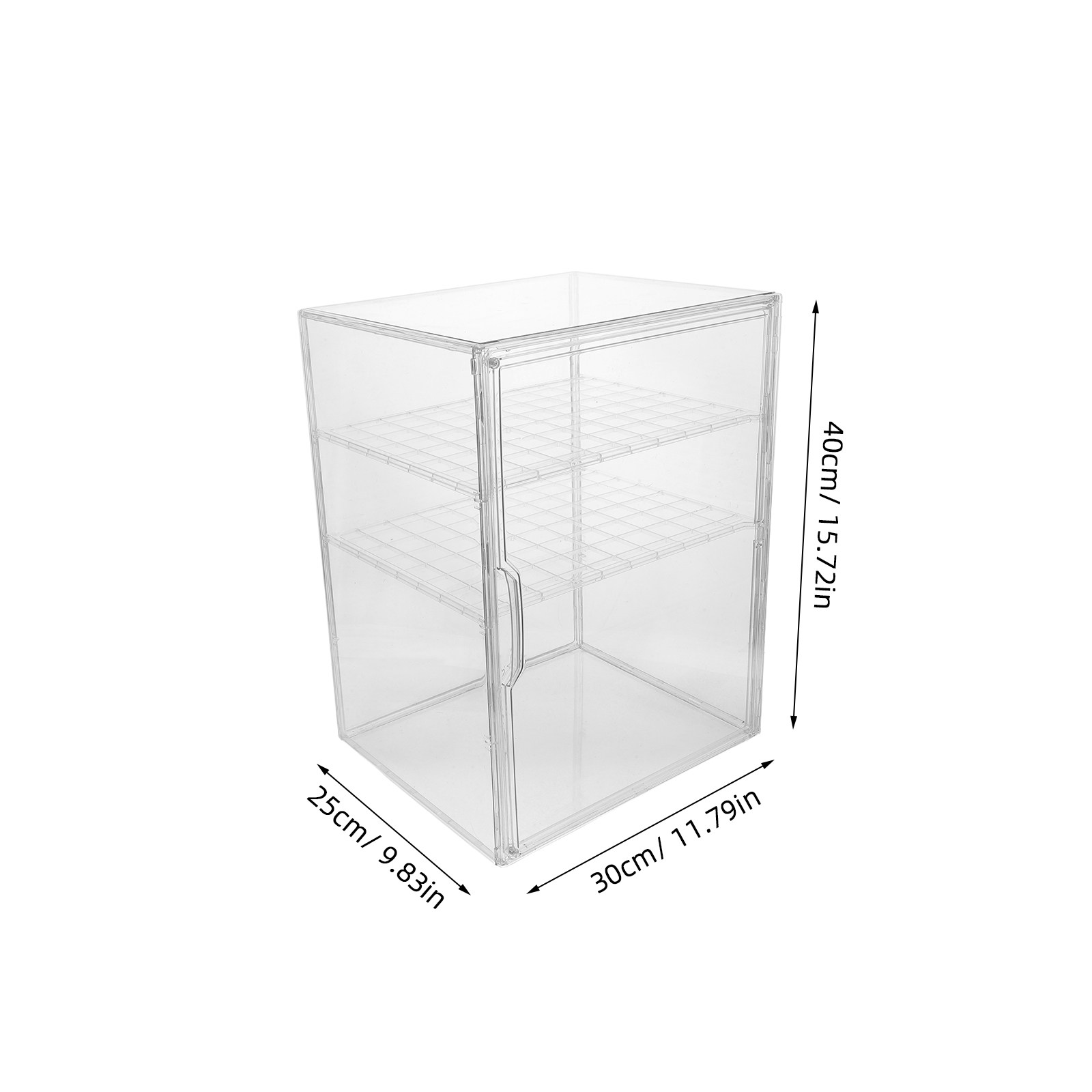3-stufiger transparenter Flasc – Baby Nursery Shelf Bewertung und Preis