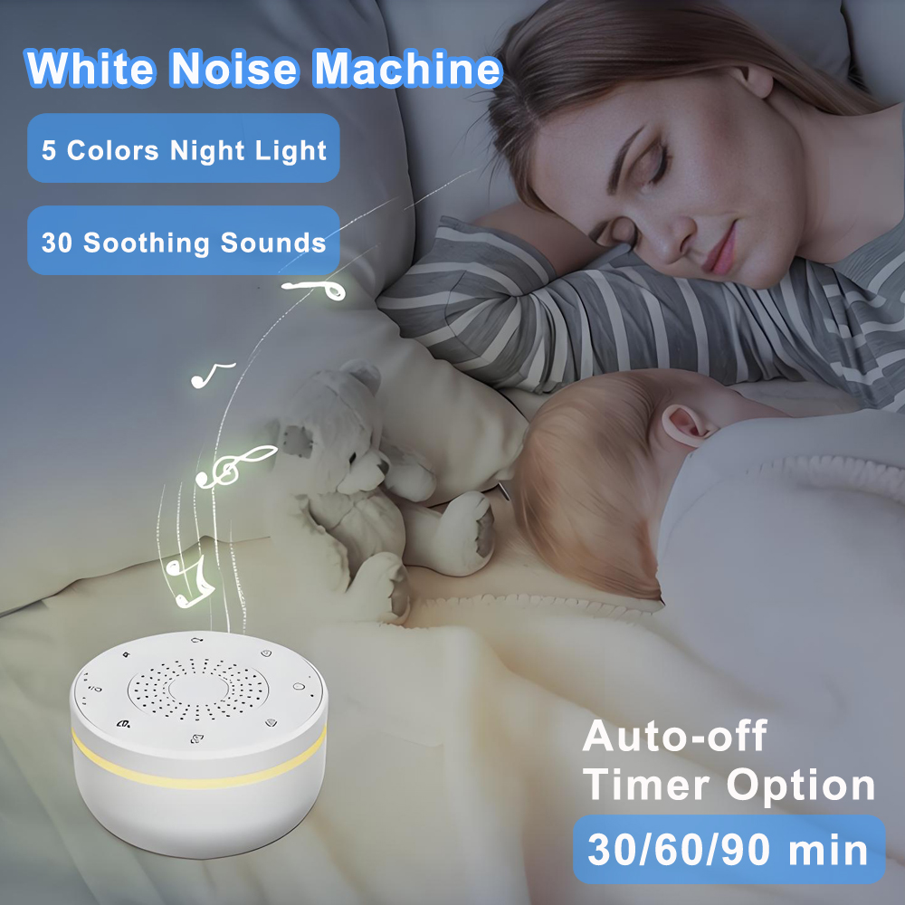 Baby-White-Noise-Maschine, USB – Baby Sound Machine White Bewertung und Preis