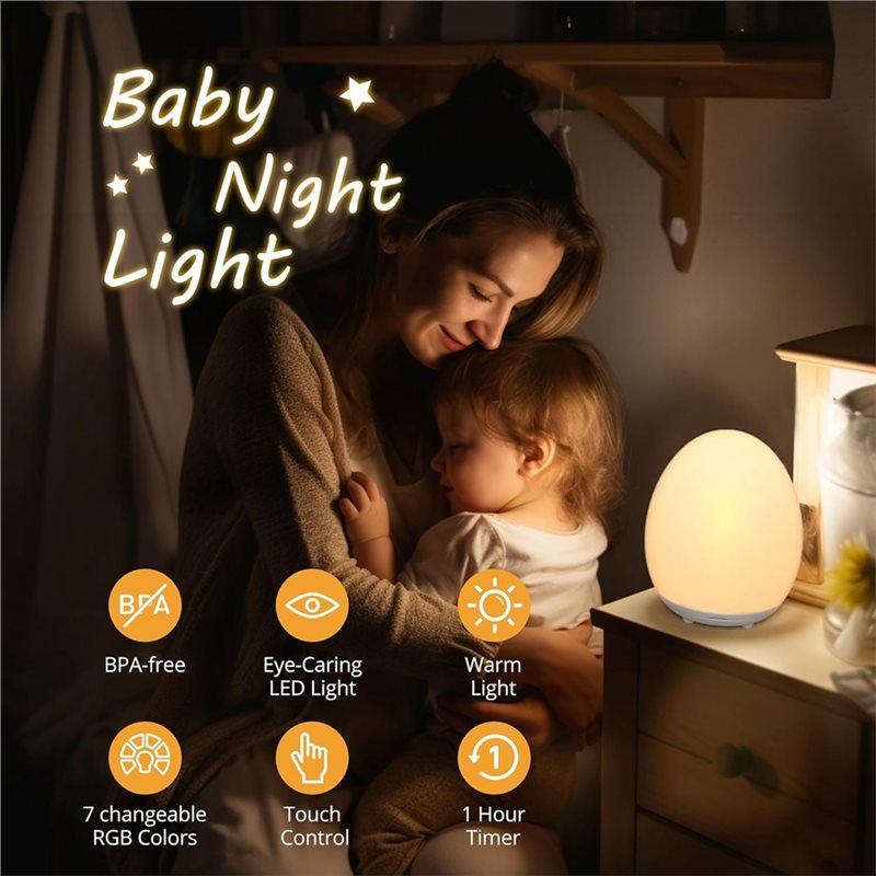ABDJ-Augenschonendes Baby-Nach – Baby Nursery Hours Bewertung und Preis
