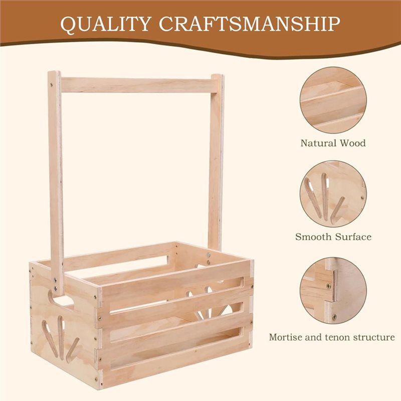 Holz-Geschenkkorb für Babypart – Baby Nursery Basket Bewertung und Preis