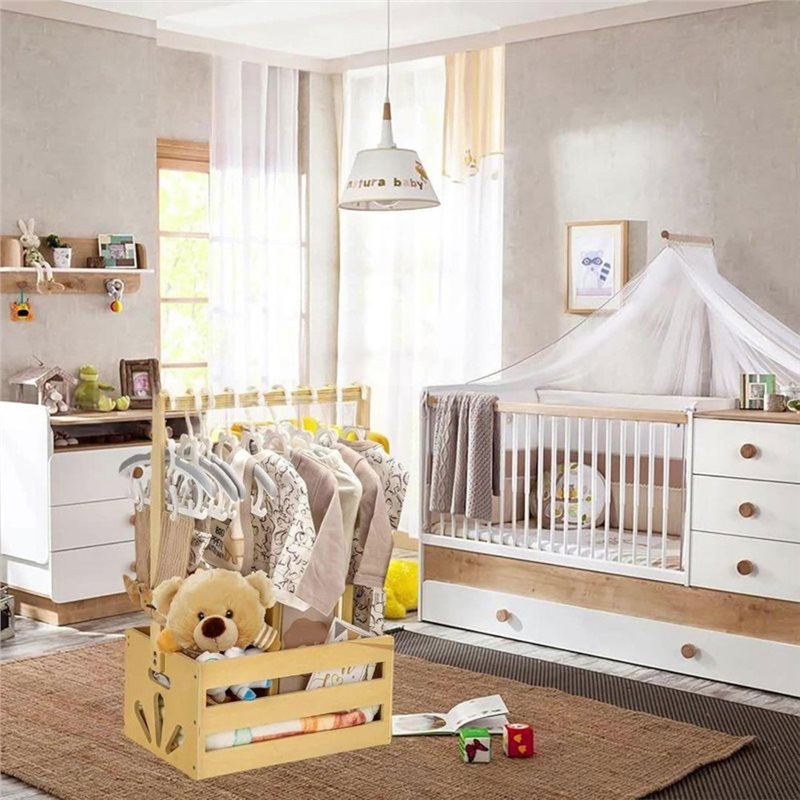 Holz-Geschenkkorb für Babypart – Baby Nursery Basket Bewertung und Preis